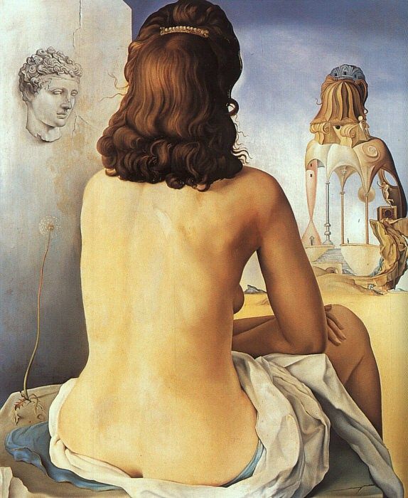 Salvador Dali My Wife,Nude